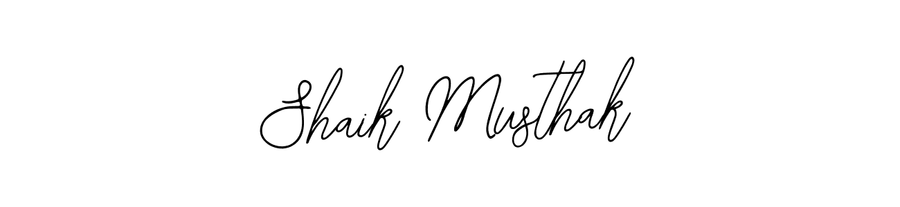 How to make Shaik Musthak signature? Bearetta-2O07w is a professional autograph style. Create handwritten signature for Shaik Musthak name. Shaik Musthak signature style 12 images and pictures png