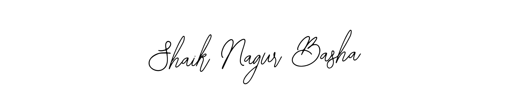 Make a beautiful signature design for name Shaik Nagur Basha. With this signature (Bearetta-2O07w) style, you can create a handwritten signature for free. Shaik Nagur Basha signature style 12 images and pictures png