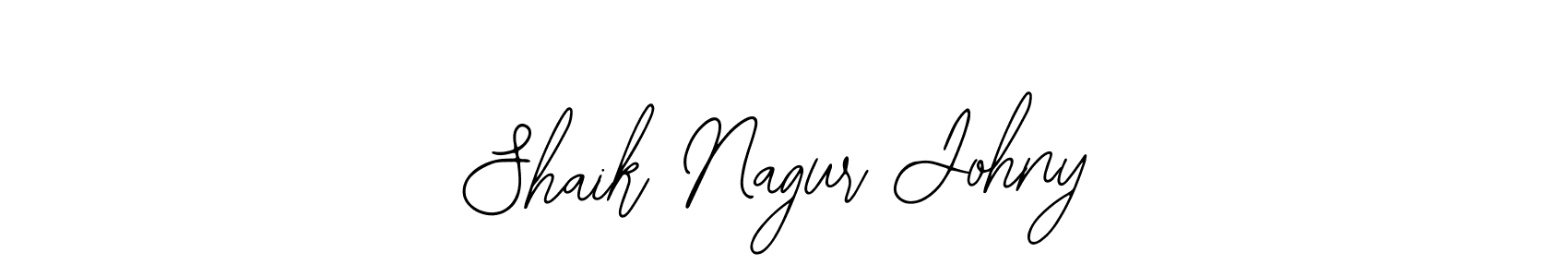 You should practise on your own different ways (Bearetta-2O07w) to write your name (Shaik Nagur Johny) in signature. don't let someone else do it for you. Shaik Nagur Johny signature style 12 images and pictures png