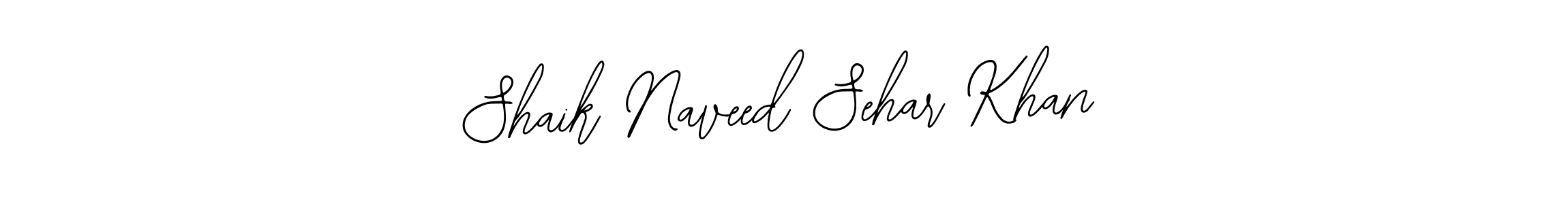 Bearetta-2O07w is a professional signature style that is perfect for those who want to add a touch of class to their signature. It is also a great choice for those who want to make their signature more unique. Get Shaik Naveed Sehar Khan name to fancy signature for free. Shaik Naveed Sehar Khan signature style 12 images and pictures png