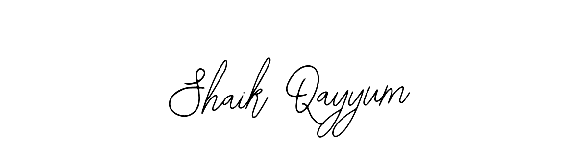 See photos of Shaik Qayyum official signature by Spectra . Check more albums & portfolios. Read reviews & check more about Bearetta-2O07w font. Shaik Qayyum signature style 12 images and pictures png