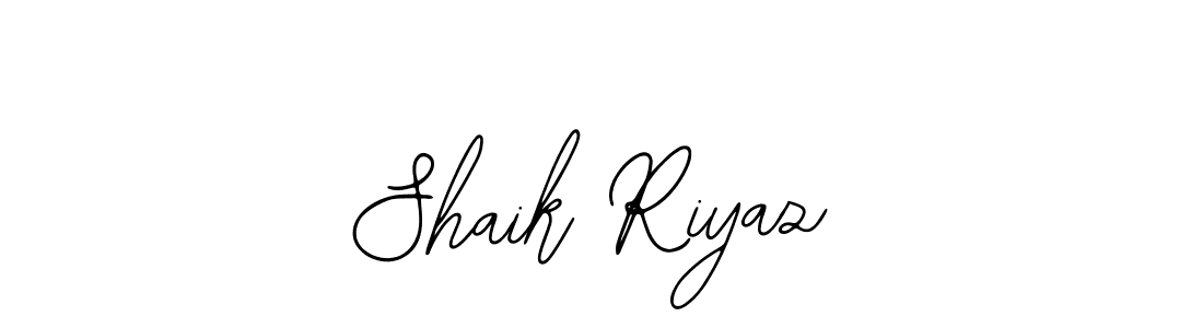 How to make Shaik Riyaz signature? Bearetta-2O07w is a professional autograph style. Create handwritten signature for Shaik Riyaz name. Shaik Riyaz signature style 12 images and pictures png