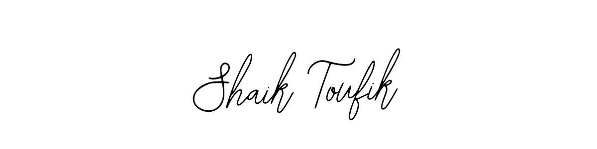How to Draw Shaik Toufik signature style? Bearetta-2O07w is a latest design signature styles for name Shaik Toufik. Shaik Toufik signature style 12 images and pictures png