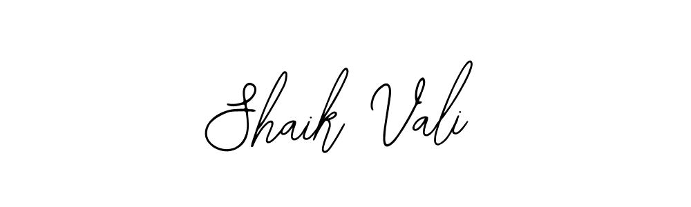 Design your own signature with our free online signature maker. With this signature software, you can create a handwritten (Bearetta-2O07w) signature for name Shaik Vali. Shaik Vali signature style 12 images and pictures png