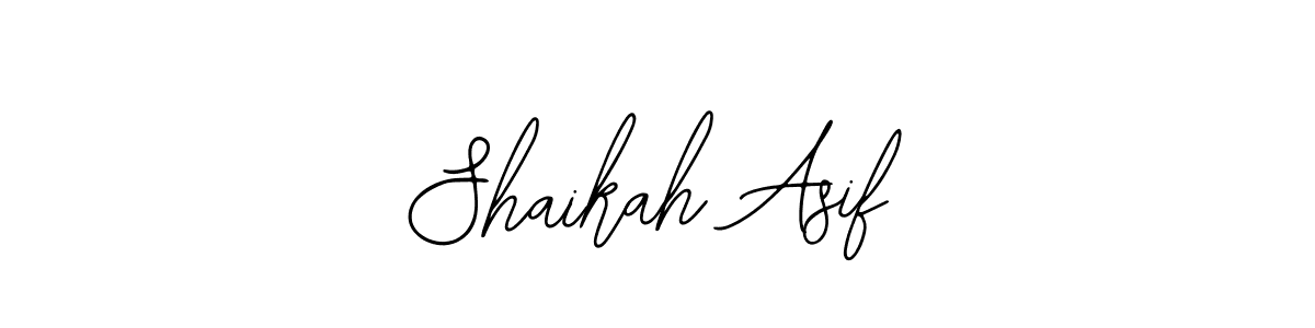 This is the best signature style for the Shaikah Asif name. Also you like these signature font (Bearetta-2O07w). Mix name signature. Shaikah Asif signature style 12 images and pictures png