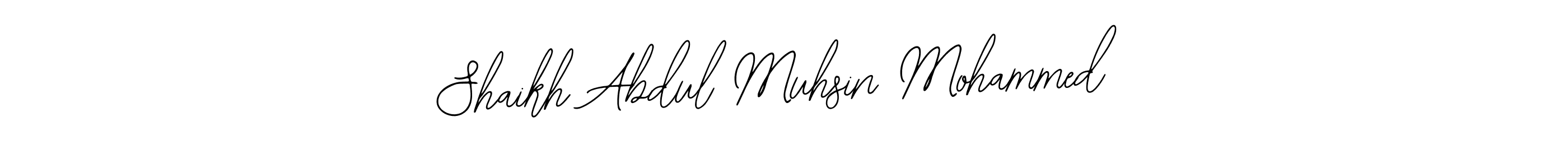 How to make Shaikh Abdul Muhsin Mohammed signature? Bearetta-2O07w is a professional autograph style. Create handwritten signature for Shaikh Abdul Muhsin Mohammed name. Shaikh Abdul Muhsin Mohammed signature style 12 images and pictures png