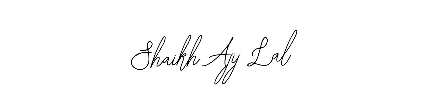 Design your own signature with our free online signature maker. With this signature software, you can create a handwritten (Bearetta-2O07w) signature for name Shaikh Ajij Lal. Shaikh Ajij Lal signature style 12 images and pictures png