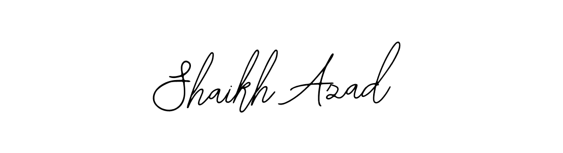 How to Draw Shaikh Azad signature style? Bearetta-2O07w is a latest design signature styles for name Shaikh Azad. Shaikh Azad signature style 12 images and pictures png
