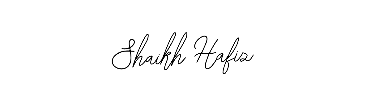 Design your own signature with our free online signature maker. With this signature software, you can create a handwritten (Bearetta-2O07w) signature for name Shaikh Hafiz. Shaikh Hafiz signature style 12 images and pictures png