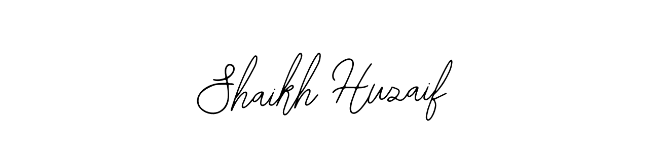 How to Draw Shaikh Huzaif signature style? Bearetta-2O07w is a latest design signature styles for name Shaikh Huzaif. Shaikh Huzaif signature style 12 images and pictures png