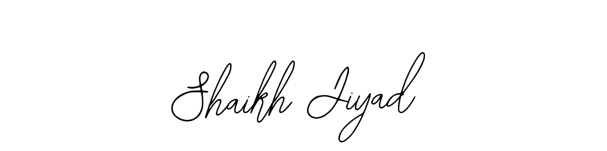 Shaikh Jiyad stylish signature style. Best Handwritten Sign (Bearetta-2O07w) for my name. Handwritten Signature Collection Ideas for my name Shaikh Jiyad. Shaikh Jiyad signature style 12 images and pictures png
