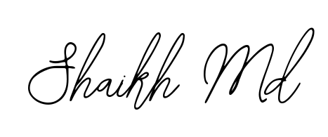A dynamic signature style for Shaikh Md using Bearetta-2O07w script. Designed to look authentic, handwritten, and professional. Shaikh Md signature style 12 images and pictures png