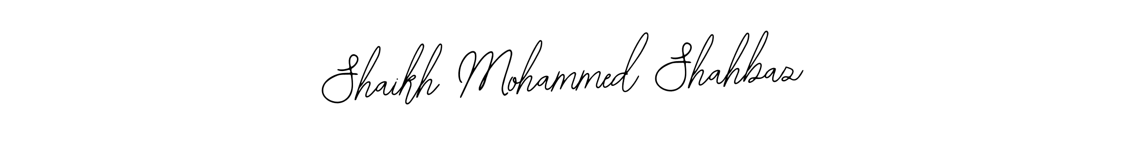 Make a beautiful signature design for name Shaikh Mohammed Shahbaz. With this signature (Bearetta-2O07w) style, you can create a handwritten signature for free. Shaikh Mohammed Shahbaz signature style 12 images and pictures png