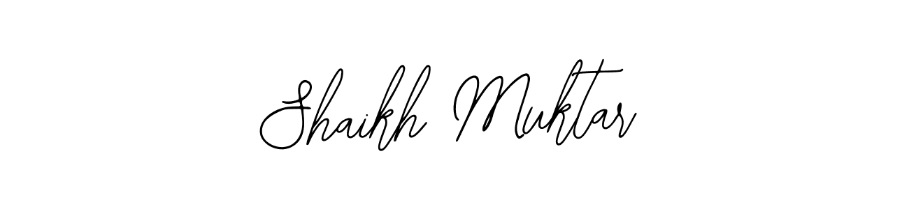 Bearetta-2O07w is a professional signature style that is perfect for those who want to add a touch of class to their signature. It is also a great choice for those who want to make their signature more unique. Get Shaikh Muktar name to fancy signature for free. Shaikh Muktar signature style 12 images and pictures png