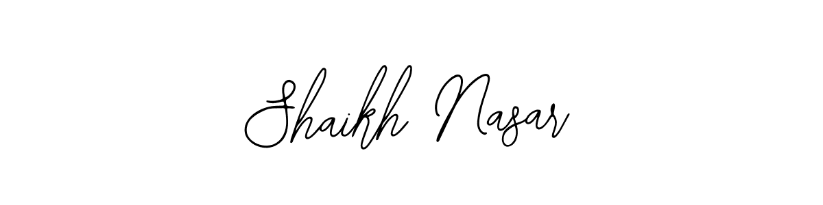 How to Draw Shaikh Nasar signature style? Bearetta-2O07w is a latest design signature styles for name Shaikh Nasar. Shaikh Nasar signature style 12 images and pictures png