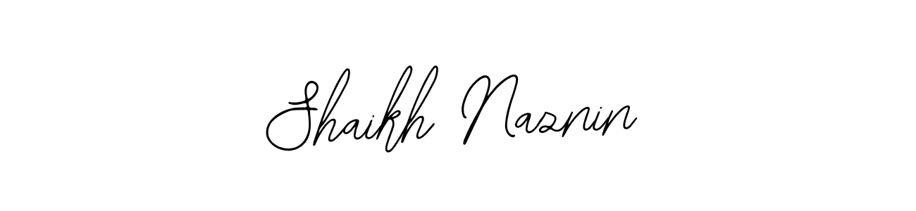 How to make Shaikh Naznin signature? Bearetta-2O07w is a professional autograph style. Create handwritten signature for Shaikh Naznin name. Shaikh Naznin signature style 12 images and pictures png