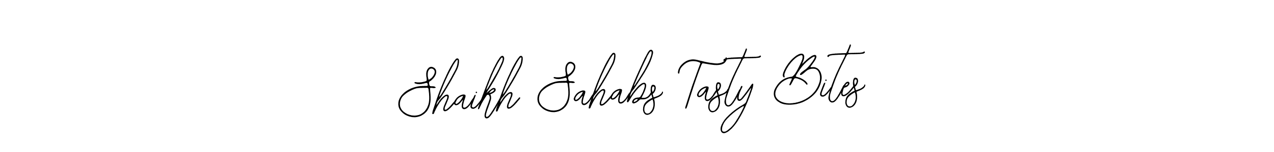 Best and Professional Signature Style for Shaikh Sahabs Tasty Bites. Bearetta-2O07w Best Signature Style Collection. Shaikh Sahabs Tasty Bites signature style 12 images and pictures png