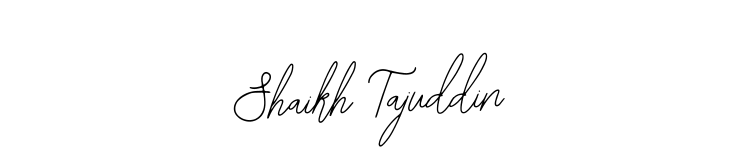 Also we have Shaikh Tajuddin name is the best signature style. Create professional handwritten signature collection using Bearetta-2O07w autograph style. Shaikh Tajuddin signature style 12 images and pictures png