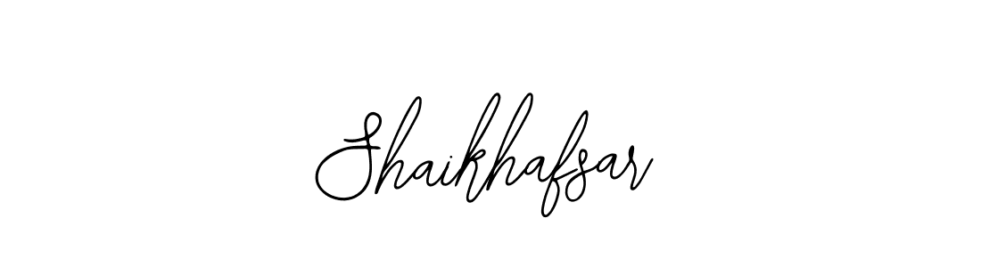 Bearetta-2O07w is a professional signature style that is perfect for those who want to add a touch of class to their signature. It is also a great choice for those who want to make their signature more unique. Get Shaikhafsar name to fancy signature for free. Shaikhafsar signature style 12 images and pictures png