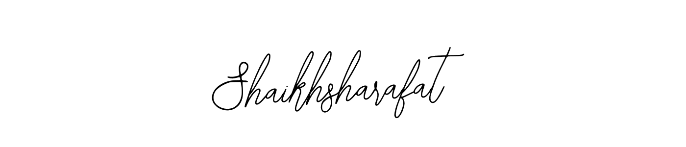 Make a beautiful signature design for name Shaikhsharafat. Use this online signature maker to create a handwritten signature for free. Shaikhsharafat signature style 12 images and pictures png