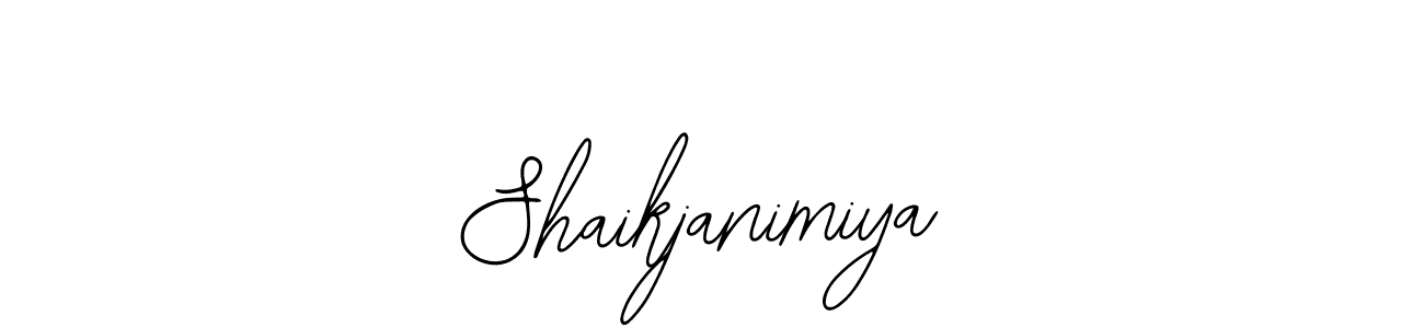 Also You can easily find your signature by using the search form. We will create Shaikjanimiya name handwritten signature images for you free of cost using Bearetta-2O07w sign style. Shaikjanimiya signature style 12 images and pictures png