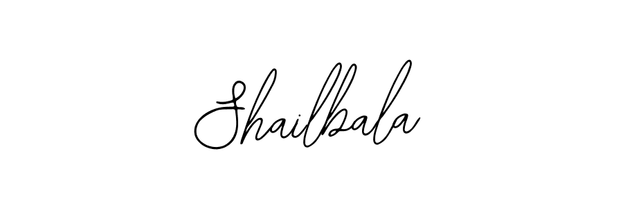 Shailbala stylish signature style. Best Handwritten Sign (Bearetta-2O07w) for my name. Handwritten Signature Collection Ideas for my name Shailbala. Shailbala signature style 12 images and pictures png