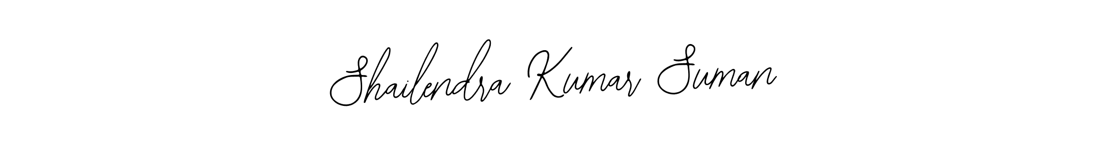 Also we have Shailendra Kumar Suman name is the best signature style. Create professional handwritten signature collection using Bearetta-2O07w autograph style. Shailendra Kumar Suman signature style 12 images and pictures png