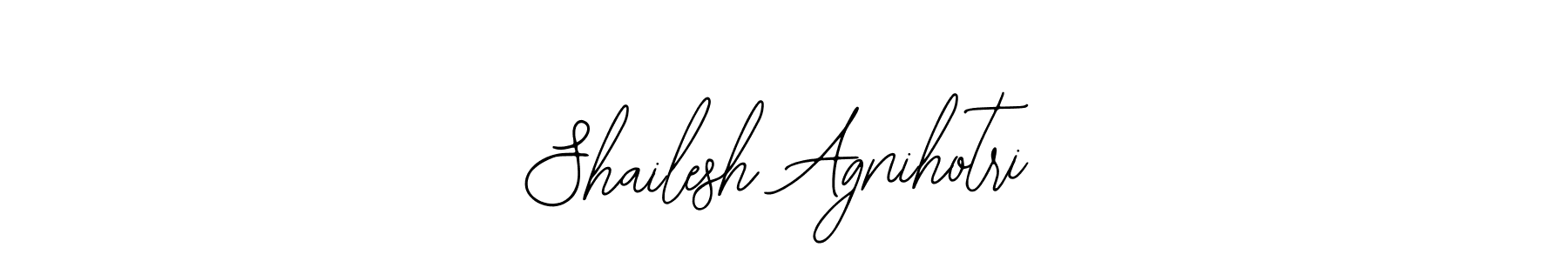 Make a beautiful signature design for name Shailesh Agnihotri. With this signature (Bearetta-2O07w) style, you can create a handwritten signature for free. Shailesh Agnihotri signature style 12 images and pictures png