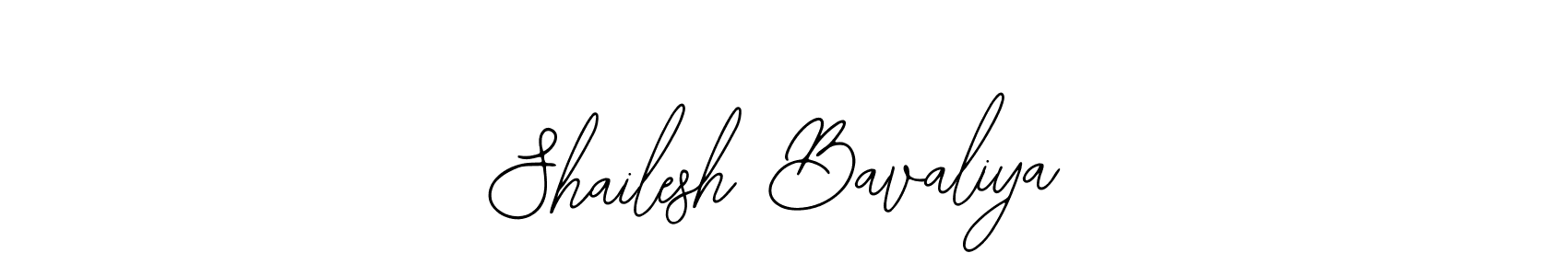 Design your own signature with our free online signature maker. With this signature software, you can create a handwritten (Bearetta-2O07w) signature for name Shailesh Bavaliya. Shailesh Bavaliya signature style 12 images and pictures png