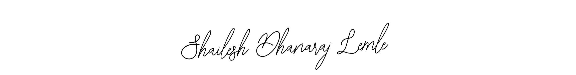 Shailesh Dhanaraj Lemle stylish signature style. Best Handwritten Sign (Bearetta-2O07w) for my name. Handwritten Signature Collection Ideas for my name Shailesh Dhanaraj Lemle. Shailesh Dhanaraj Lemle signature style 12 images and pictures png