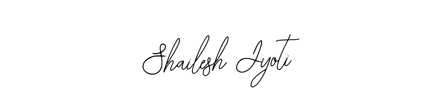It looks lik you need a new signature style for name Shailesh Jyoti. Design unique handwritten (Bearetta-2O07w) signature with our free signature maker in just a few clicks. Shailesh Jyoti signature style 12 images and pictures png