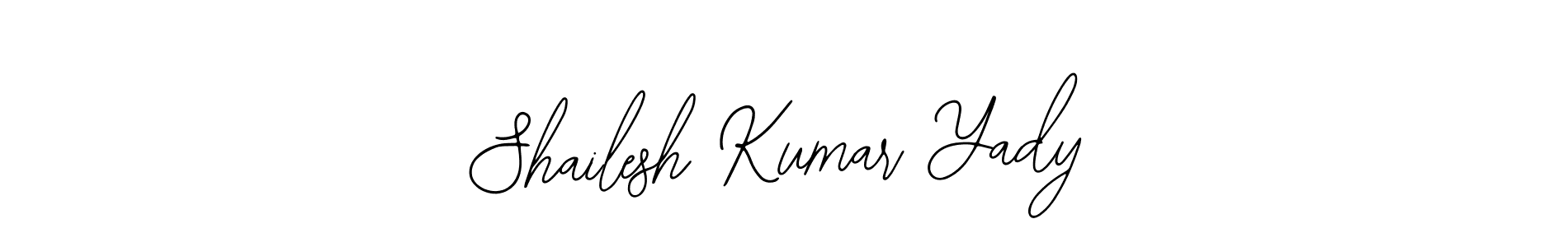 How to Draw Shailesh Kumar Yady signature style? Bearetta-2O07w is a latest design signature styles for name Shailesh Kumar Yady. Shailesh Kumar Yady signature style 12 images and pictures png