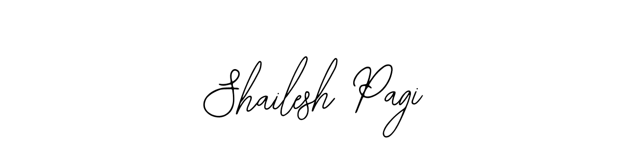 Use a signature maker to create a handwritten signature online. With this signature software, you can design (Bearetta-2O07w) your own signature for name Shailesh Pagi. Shailesh Pagi signature style 12 images and pictures png