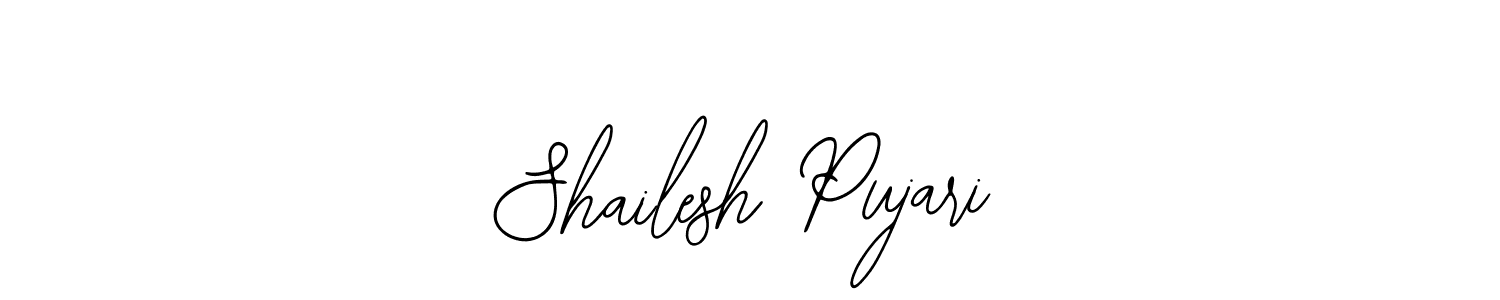 This is the best signature style for the Shailesh Pujari name. Also you like these signature font (Bearetta-2O07w). Mix name signature. Shailesh Pujari signature style 12 images and pictures png