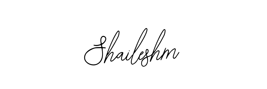 Create a beautiful signature design for name Shaileshm. With this signature (Bearetta-2O07w) fonts, you can make a handwritten signature for free. Shaileshm signature style 12 images and pictures png