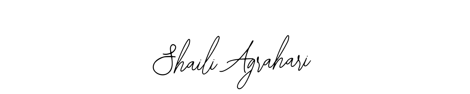 Make a short Shaili Agrahari signature style. Manage your documents anywhere anytime using Bearetta-2O07w. Create and add eSignatures, submit forms, share and send files easily. Shaili Agrahari signature style 12 images and pictures png