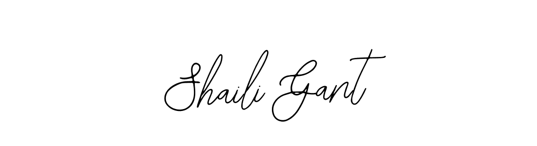 Shaili Gant stylish signature style. Best Handwritten Sign (Bearetta-2O07w) for my name. Handwritten Signature Collection Ideas for my name Shaili Gant. Shaili Gant signature style 12 images and pictures png