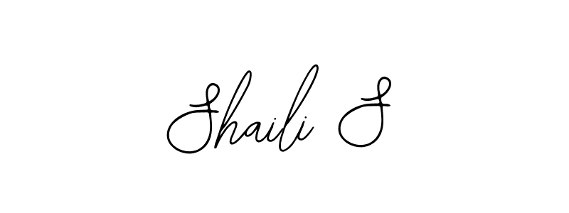 Check out images of Autograph of Shaili S name. Actor Shaili S Signature Style. Bearetta-2O07w is a professional sign style online. Shaili S signature style 12 images and pictures png