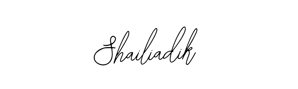 The best way (Bearetta-2O07w) to make a short signature is to pick only two or three words in your name. The name Shailiadik include a total of six letters. For converting this name. Shailiadik signature style 12 images and pictures png