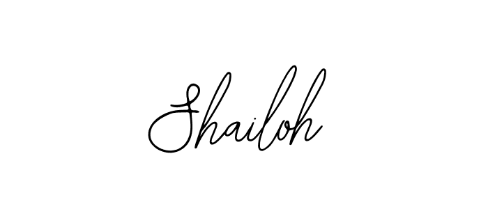 Use a signature maker to create a handwritten signature online. With this signature software, you can design (Bearetta-2O07w) your own signature for name Shailoh. Shailoh signature style 12 images and pictures png