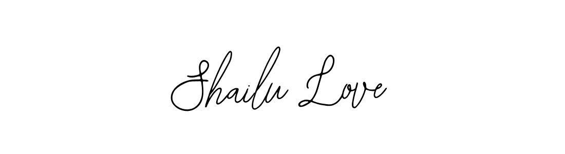 Also You can easily find your signature by using the search form. We will create Shailu Love name handwritten signature images for you free of cost using Bearetta-2O07w sign style. Shailu Love signature style 12 images and pictures png
