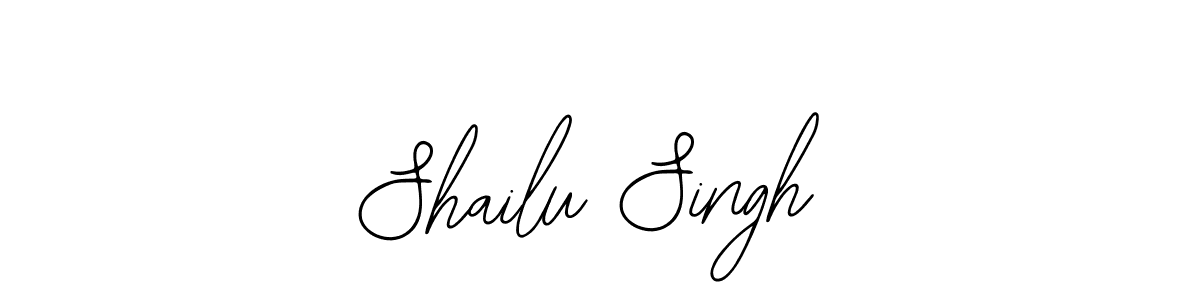 if you are searching for the best signature style for your name Shailu Singh. so please give up your signature search. here we have designed multiple signature styles  using Bearetta-2O07w. Shailu Singh signature style 12 images and pictures png
