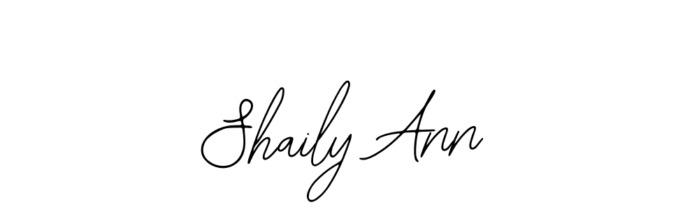 Bearetta-2O07w is a professional signature style that is perfect for those who want to add a touch of class to their signature. It is also a great choice for those who want to make their signature more unique. Get Shaily Ann name to fancy signature for free. Shaily Ann signature style 12 images and pictures png