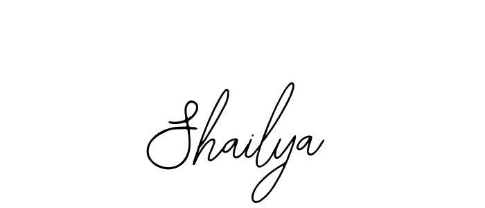 Also we have Shailya name is the best signature style. Create professional handwritten signature collection using Bearetta-2O07w autograph style. Shailya signature style 12 images and pictures png