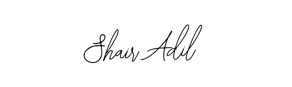 Also You can easily find your signature by using the search form. We will create Shair Adil name handwritten signature images for you free of cost using Bearetta-2O07w sign style. Shair Adil signature style 12 images and pictures png