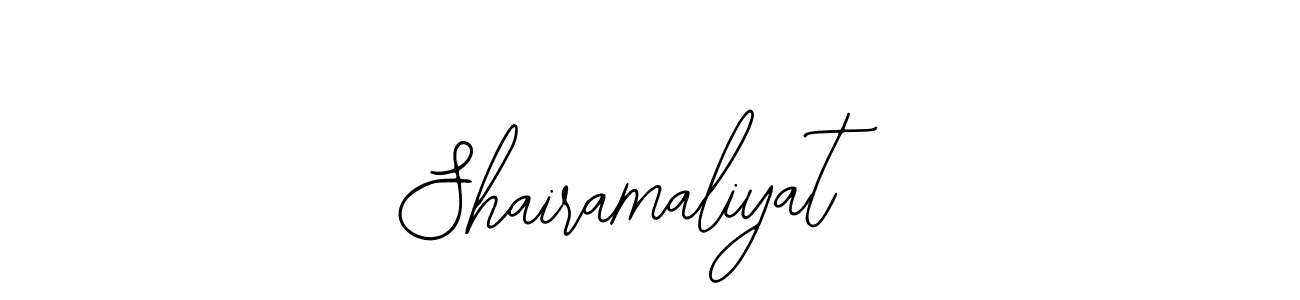 You should practise on your own different ways (Bearetta-2O07w) to write your name (Shairamaliyat) in signature. don't let someone else do it for you. Shairamaliyat signature style 12 images and pictures png