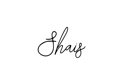 Make a beautiful signature design for name Shais. With this signature (Bearetta-2O07w) style, you can create a handwritten signature for free. Shais signature style 12 images and pictures png