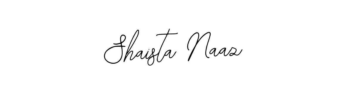 How to make Shaista Naaz name signature. Use Bearetta-2O07w style for creating short signs online. This is the latest handwritten sign. Shaista Naaz signature style 12 images and pictures png