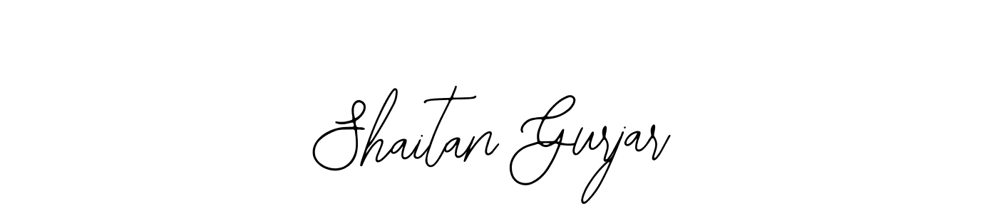 It looks lik you need a new signature style for name Shaitan Gurjar. Design unique handwritten (Bearetta-2O07w) signature with our free signature maker in just a few clicks. Shaitan Gurjar signature style 12 images and pictures png