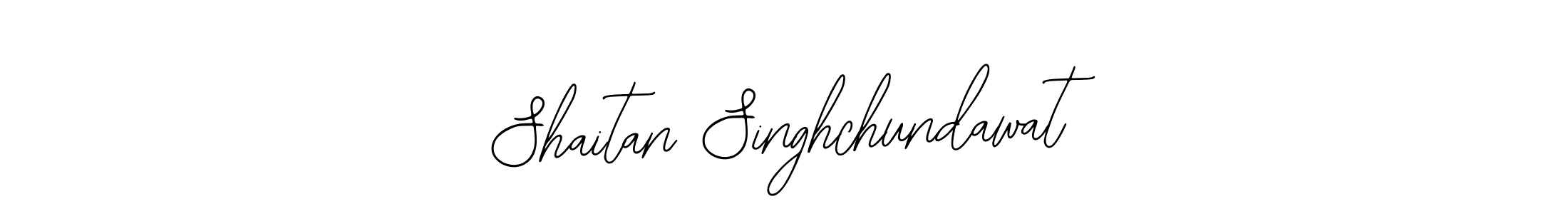 Create a beautiful signature design for name Shaitan Singhchundawat. With this signature (Bearetta-2O07w) fonts, you can make a handwritten signature for free. Shaitan Singhchundawat signature style 12 images and pictures png